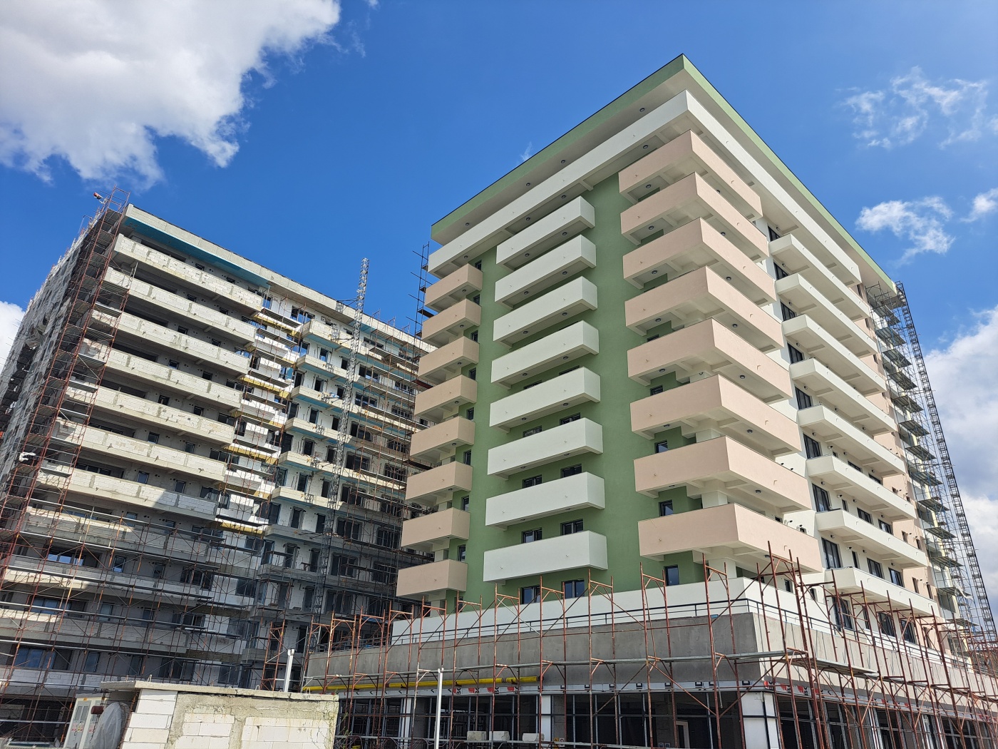 stadiu santier unirea towers iasi